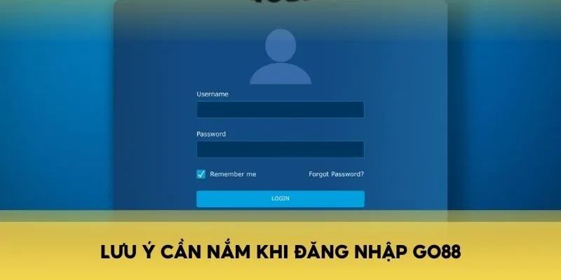 Một số hạn chế khi đăng nhập Go88 người chơi cần chú ý
